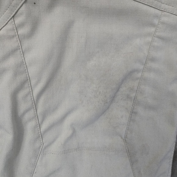 Under Armour Pants Mens 36x32 Khaki Storm Cargo Ripstop Water Resistant Thrashed - Picture 5 of 16